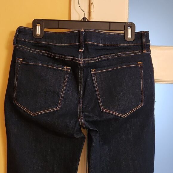 Old Navy Women's Mid-Rise "Kicker Bootcut" Dark Wash Jeans Size 10 - Picture 6 of 7